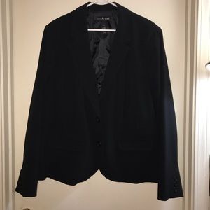 Lane Bryant black blazer size 26